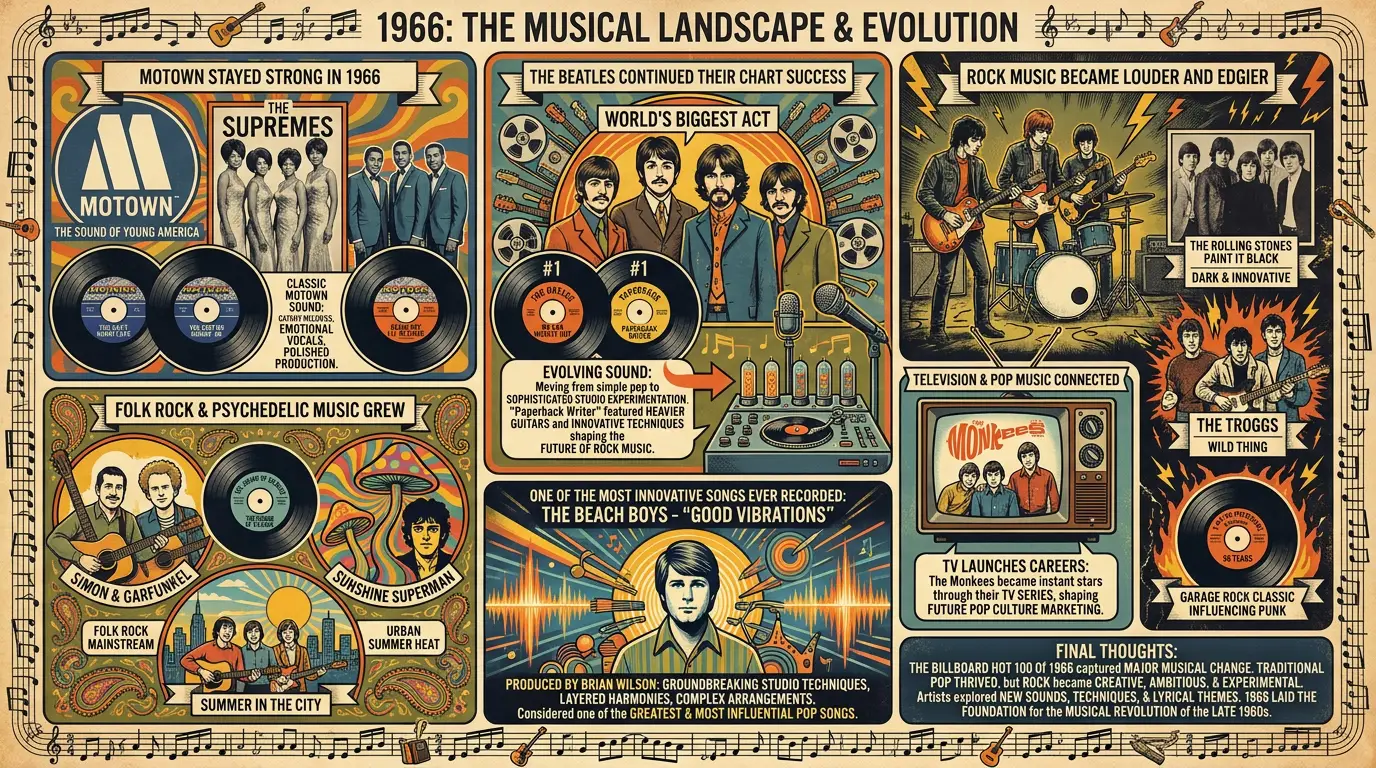 number one hits of 1966