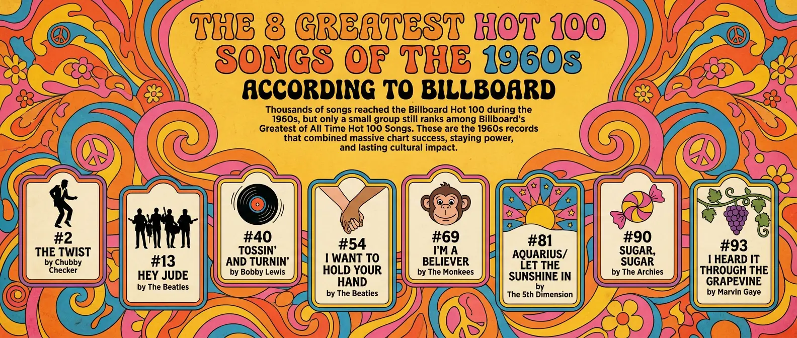 8 best 60's song of all time according to Billboard