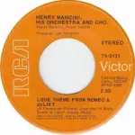 Love Theme from Romeo and Juliet – Henry Mancini